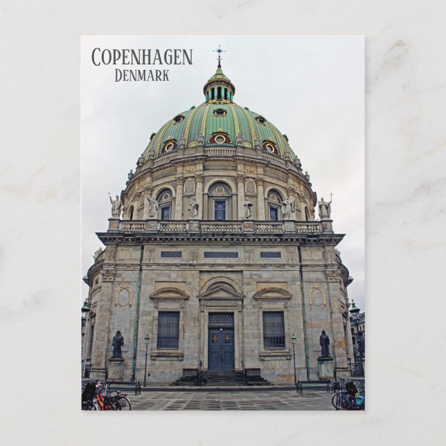 Köpenhamn/Marmorkyrkan vykort! Vykort (Framsida)