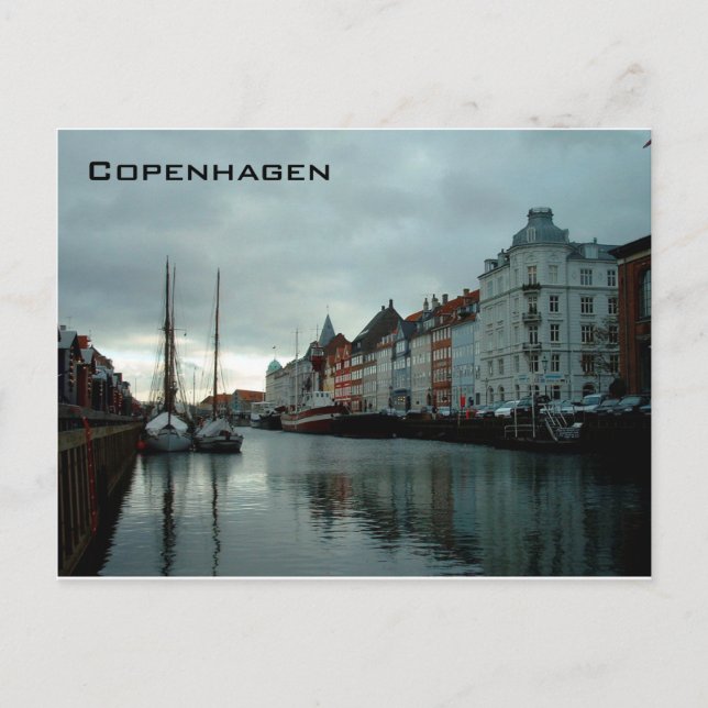 Köpenhamn - Ny Haven Vykort (Framsida)