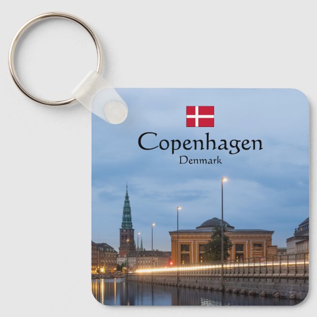 Köpenhamn Nyckelring (Framsida)