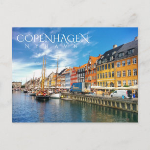 Köpenhamn Nyhavn Vykort