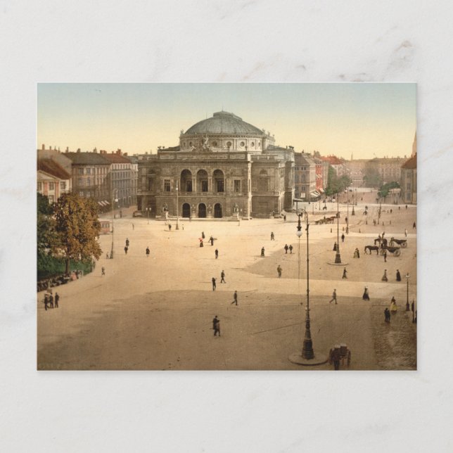 Köpenhamn - Royal teater, Danmark Vykort (Framsida)