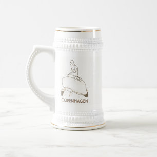 Köpenhamn Skiss Elegant Danmark Sejdel