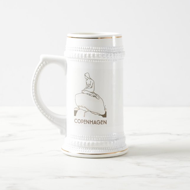 Köpenhamn Skiss Elegant Danmark Sejdel (Vänster)