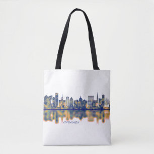 Köpenhamn Skyline Tygkasse