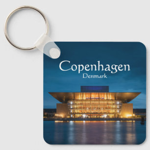 Köpenhamn Souvenir Nyckelring
