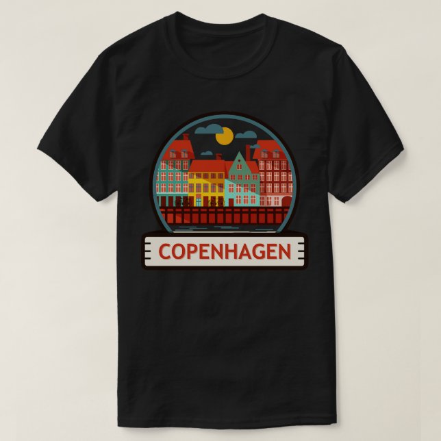Köpenhamn T Shirt (Design framsida)