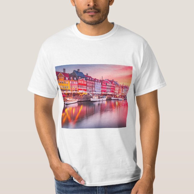 Köpenhamn T Shirt (Framsida)