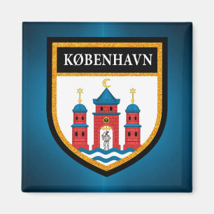 Köpenhamnflagga Magnet
