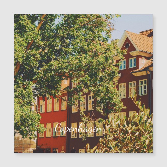 Köpenhamns stadsbild - Danmark (Framsida)