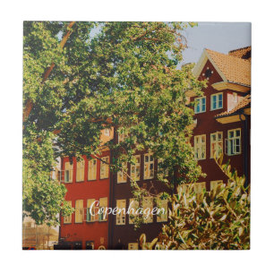 Köpenhamns stadsbild - Danmark Kakelplatta