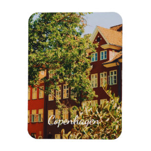 Köpenhamns stadsbild - Danmark Magnet