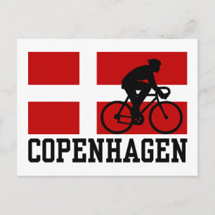 Köpenhamnscykling (man) vykort