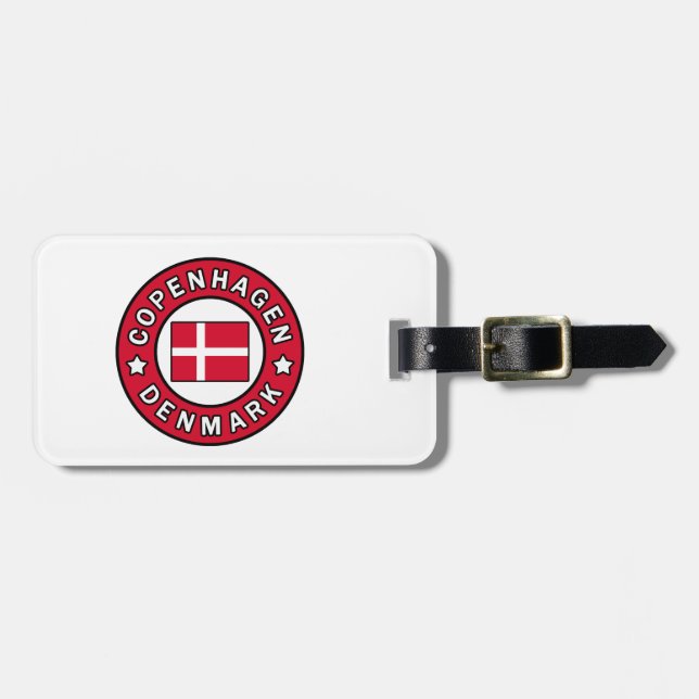 KöpenhamnsDanmark Bagagebricka (Horisontell Framsida)