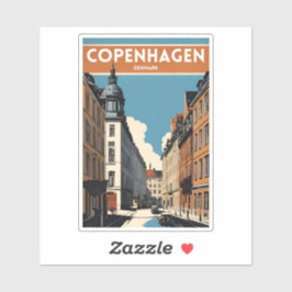 KöpenhamnsDanmark Klistermärken