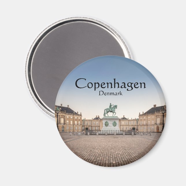 KöpenhamnsDanmark Magnet (Front/Back)