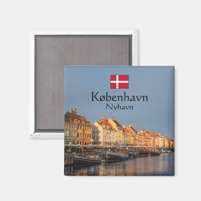 KöpenhamnsDanmark Magnet (Front/Back)