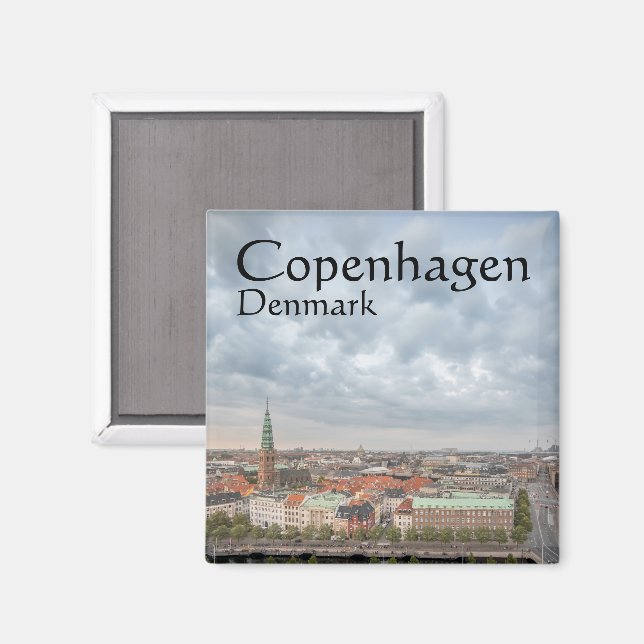 KöpenhamnsDanmark Magnet (Front/Back)