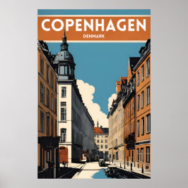 KöpenhamnsDanmark Poster