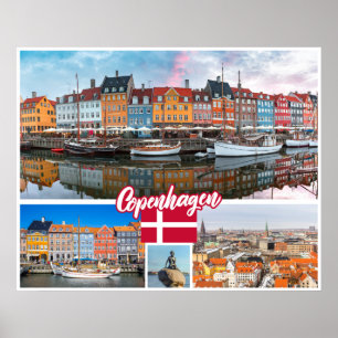 KöpenhamnsDanmark Poster