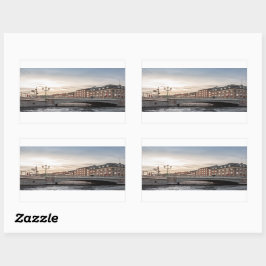 KöpenhamnsDanmark Rektangulärt Klistermärke