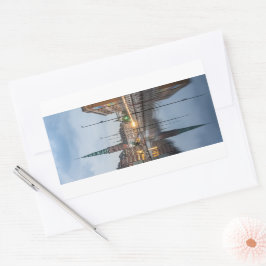 KöpenhamnsDanmark Rektangulärt Klistermärke