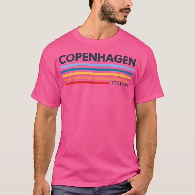 KöpenhamnsDanmark T Shirt (Framsida)