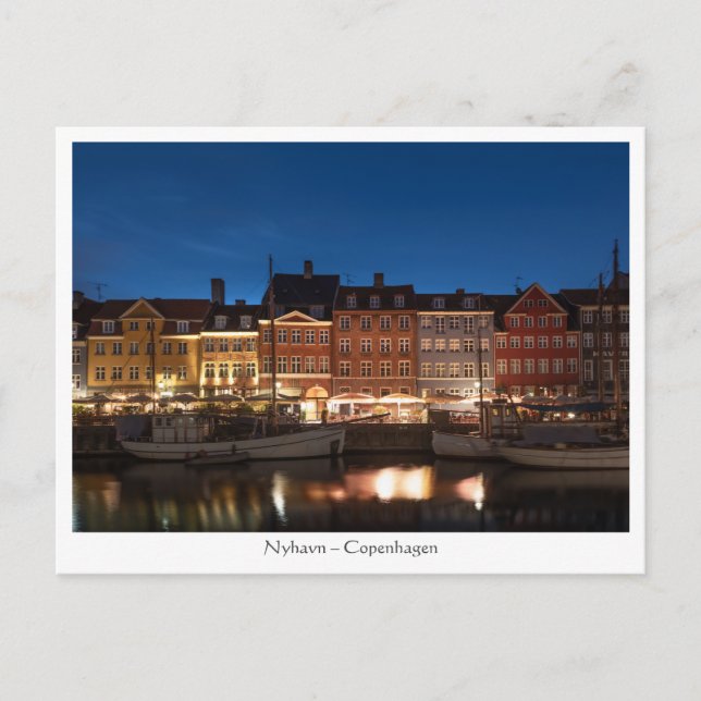 KöpenhamnsDanmark Vykort (Framsida)