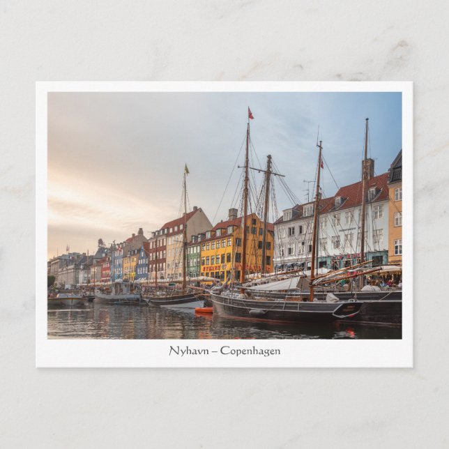 KöpenhamnsDanmark Vykort (Framsida)