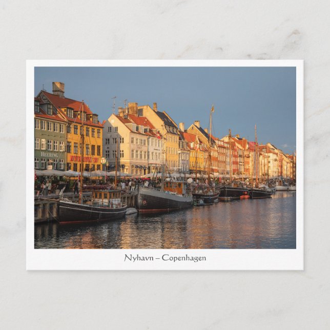 KöpenhamnsDanmark Vykort (Framsida)