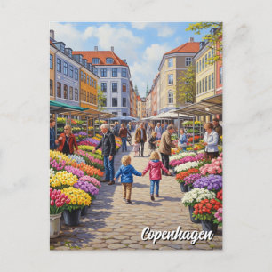 Köpenhamnsfärd Danmark - resor Vykort