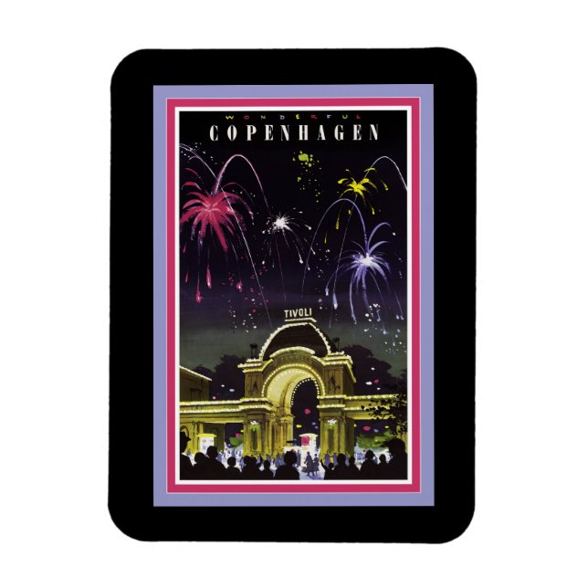 Köpenhamnsmagnet Magnet (Vertikal)