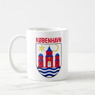 Köpenhamnsmötet jackat om arm - DANMARK Kaffemugg