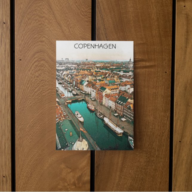 Köpenhamnsregion, Danmark Vykort (copenhagen denmark postcard)