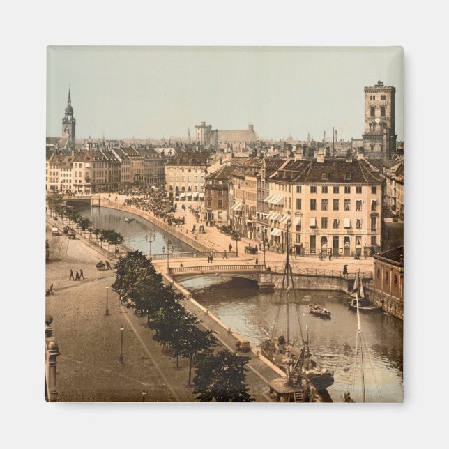 Köpenhamnsstaden Magnet (Framsidan)