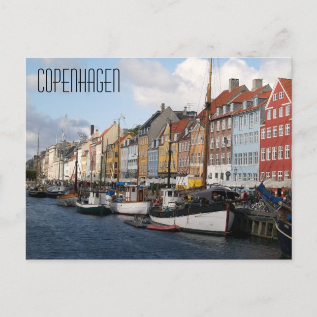 Köpenhamnsvykort Vykort (Framsida)
