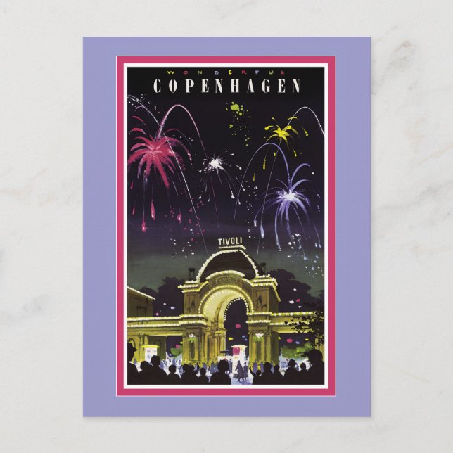 Köpenhamnsvykort Vykort (Framsida)