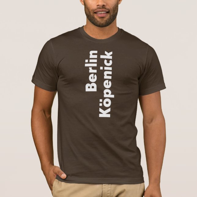 Köpenick (Berlin) Tee Shirt (Framsida)