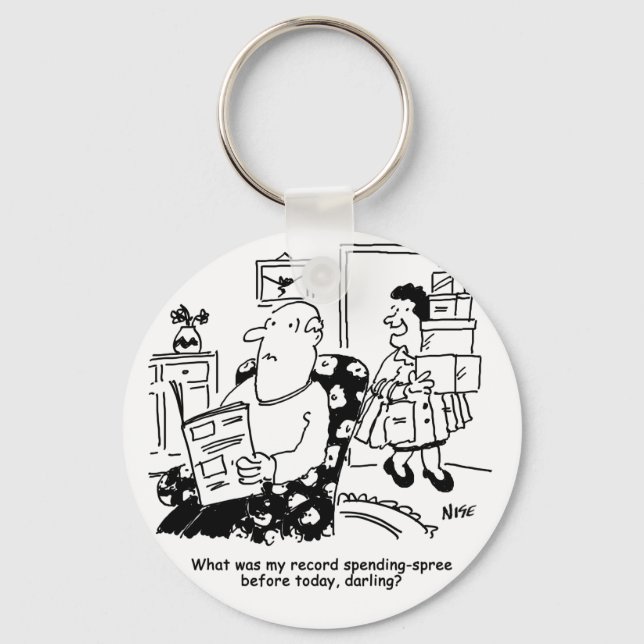 Köper Resa. Postutgift. Överutnyttjande av butiker Nyckelring (Framsida)