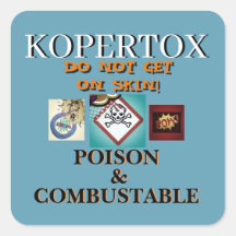 KOPERTOX ETIKETT FÖR SPRAYFLASKA