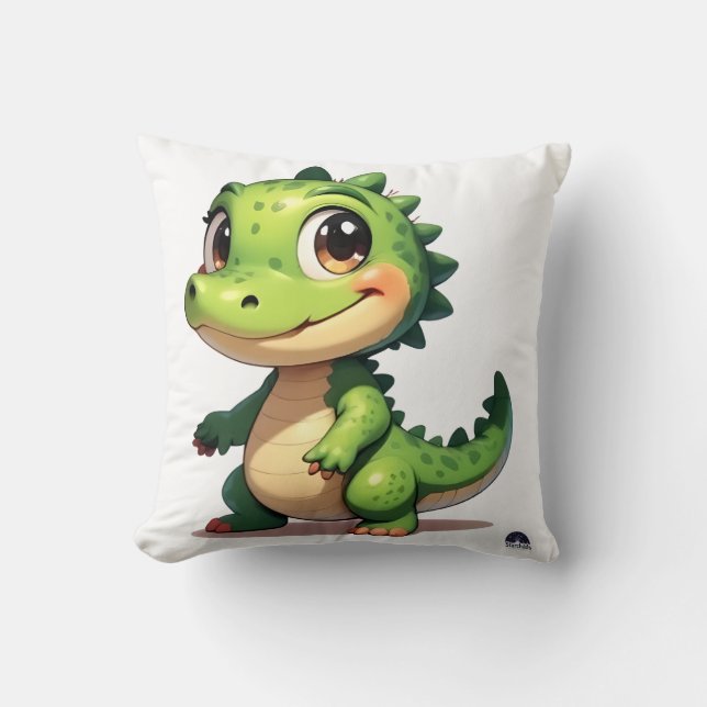 Kopfkissen „Moonlight Croc“ Kudde (Framsida)