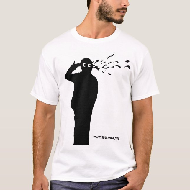 Kopfschuss Tee Shirt (Framsida)