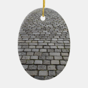 Kopfsteinpflaster Julgransprydnad Keramik