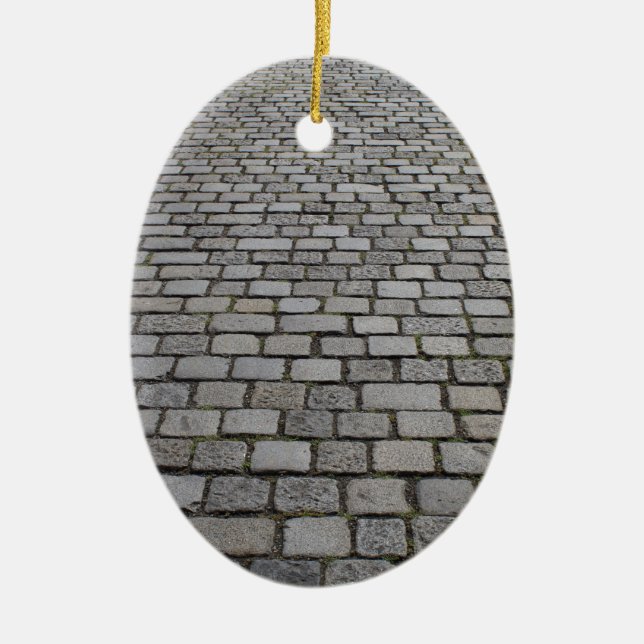 Kopfsteinpflaster Julgransprydnad Keramik (Framsidan)