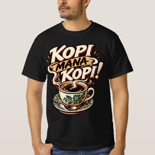Kopi vilken kopi t shirt (Framsida)