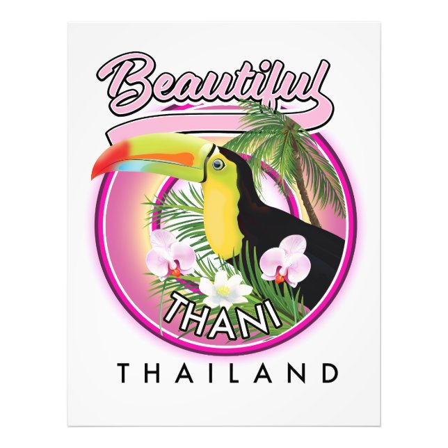 Kopia av Beautiful Thani Thailand Fototryck (Framsidan)