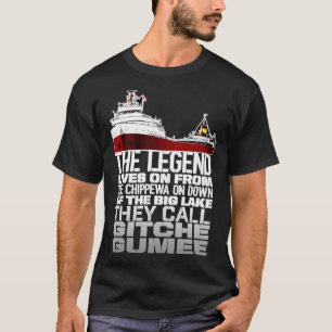 Kopia av Edmund Fitzgerald - Legend lever på FR T Shirt
