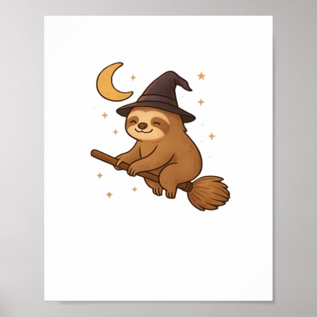 Kopia av Ghost Hedgehog Librarian - Cute Halloween Poster (Framsidan)