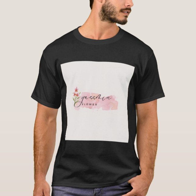 Kopia av kopia av blomstermärken t shirt (Framsida)