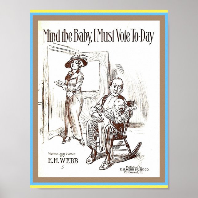 Kopia av Lakan Music Cover-Högerna för kvinnor Poster (Framsidan)