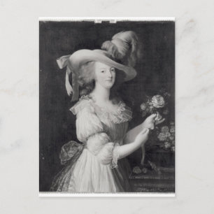 Kopia av Marie-Antoinette-Porträtt Vykort